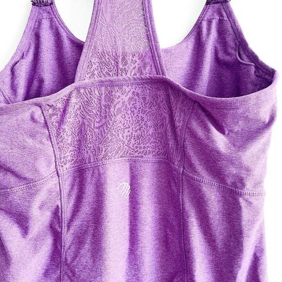 MPG Women's Purple Pullover Sleeveless Scoop Neck Active Tank Top Small - Picture 8 of 8